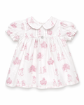 Dress 'Toile de Jouy' Pink