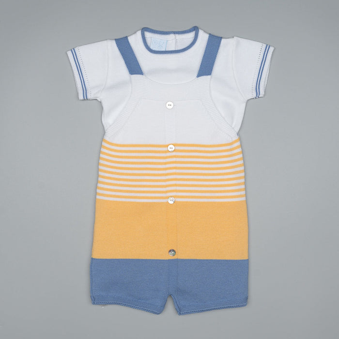 Dungaree Azulina- 2pc