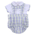 Dungaree Set Cobalt