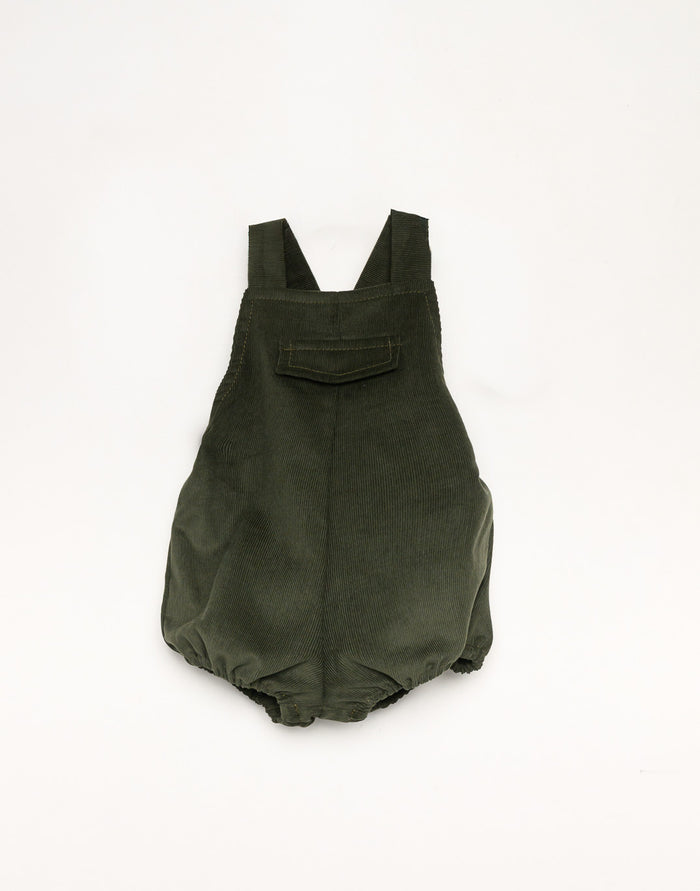 Dungaree Set 'Cuadros Granate'