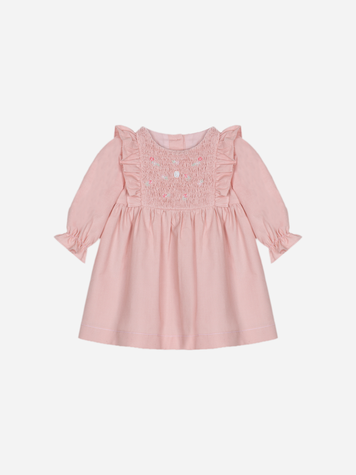 Dusty Pink Corduroy Dress