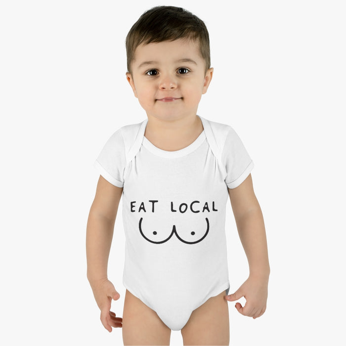 Eat Local Infant Onesie