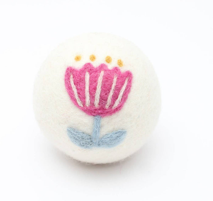 Eco Wool Dryer Ball: Daisy