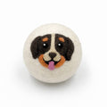 Eco Wool Dryer Ball: Dark Brown Dog