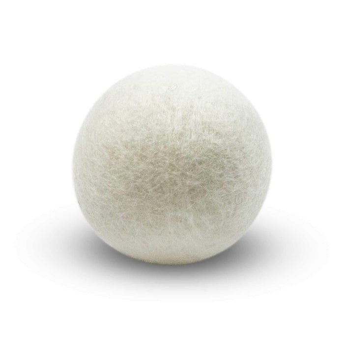 Eco Wool Dryer Ball: White