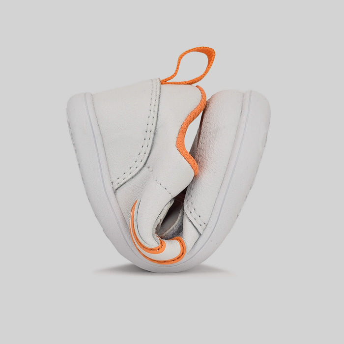 Toddler White Barefoot Trainer - Flexed