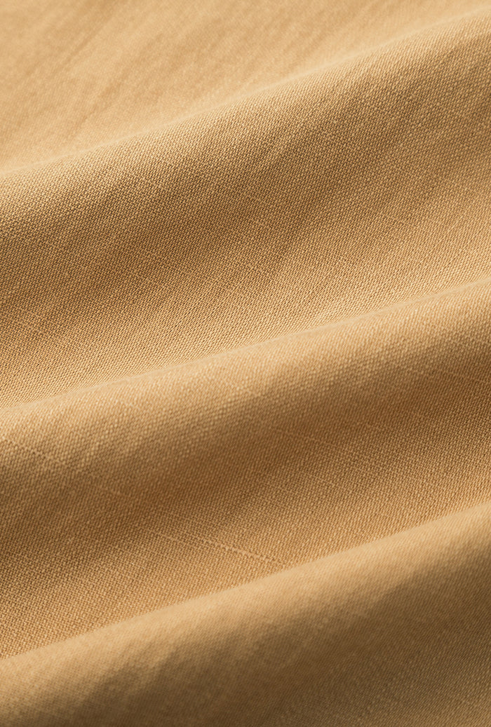 Petite Studio's Elisha Tencel Dress in Mustard