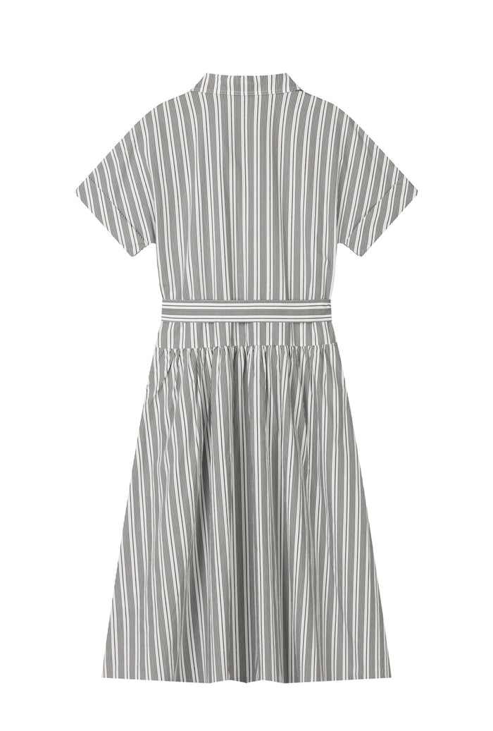 Petite Studio's Ellory Cotton Shirt Dress Striped