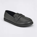 Girls Black Barefoot School Shoe - main feature photo