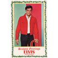 Elvis and the Colonel Seasons Greetings Card 1966