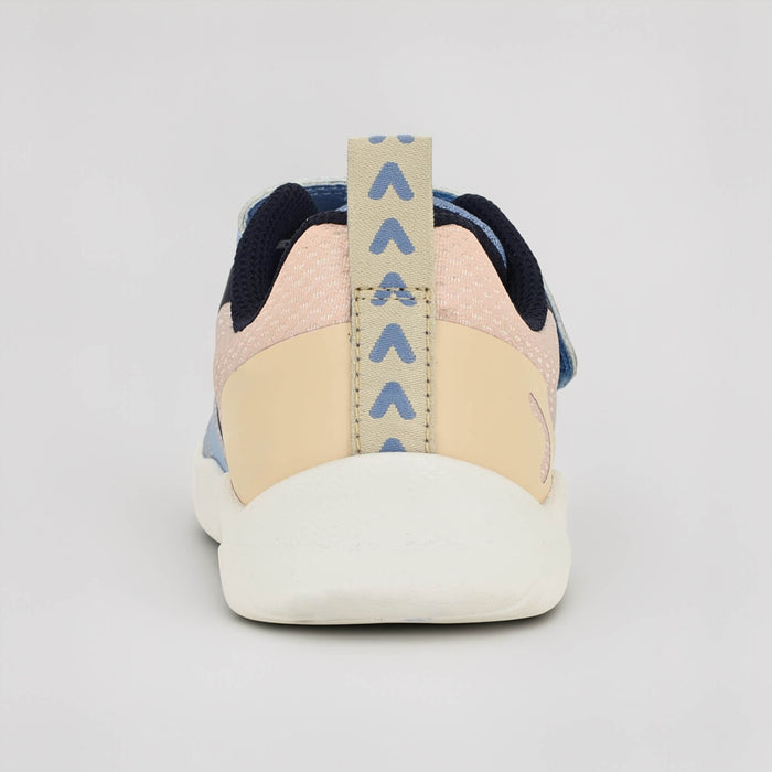Blue Peach barefoot kids trainer - back