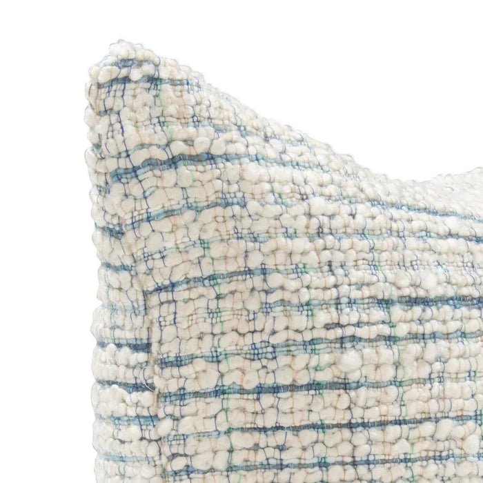 EQ TRONA BLUE/IVORY 22X22