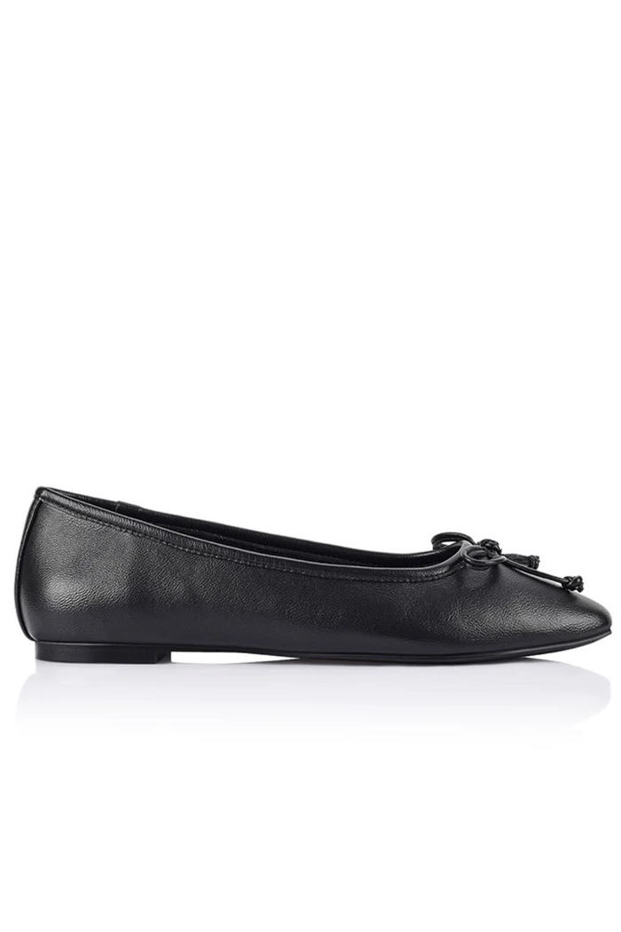 Eugenie Ballet Flats - Black