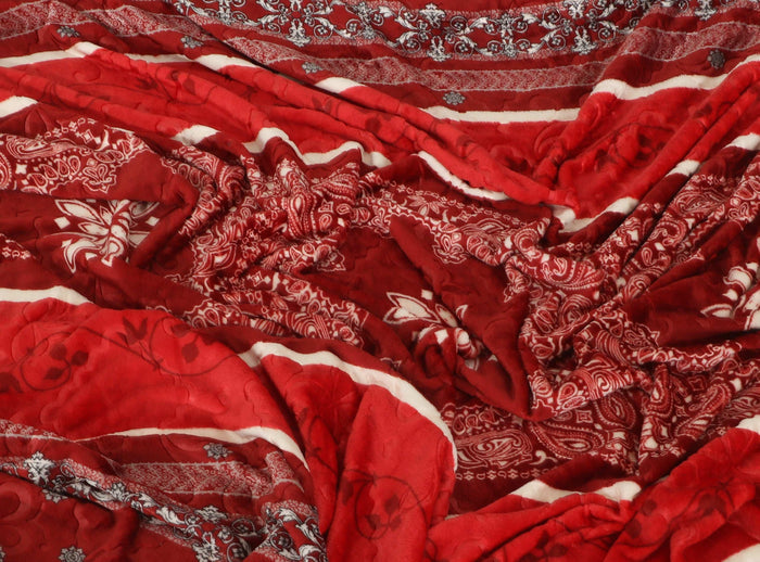Exclusive Embossed Double Blanket NCS 178 - Nishat Creative Store