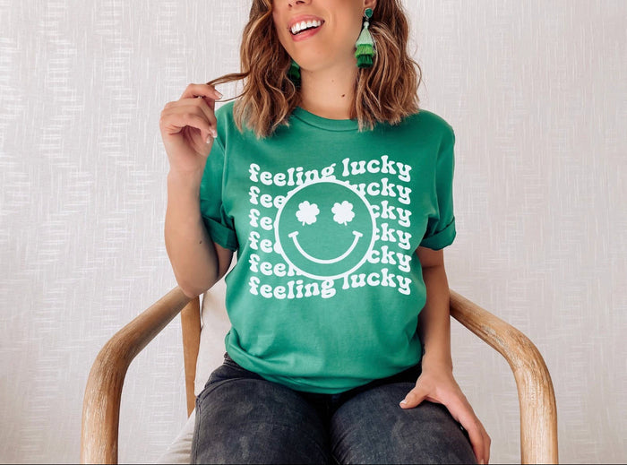 Feeling Lucky- Graphic T