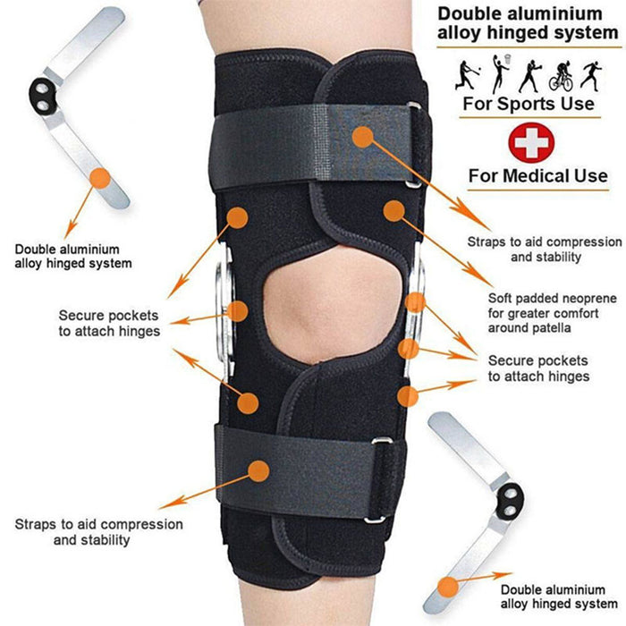 Reinforced knee pad worn during training