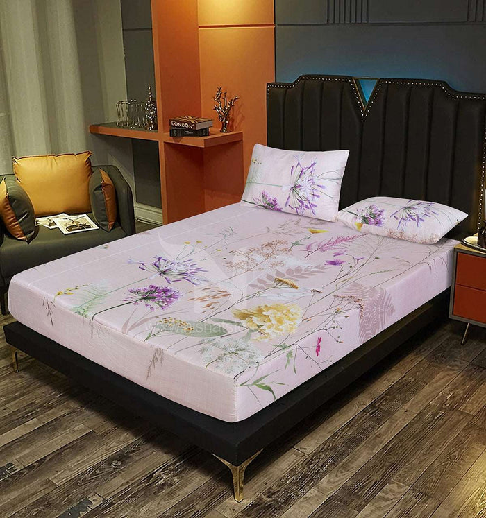 Fitted Double Bed Sheet DS 283 - Nishat Creative Store