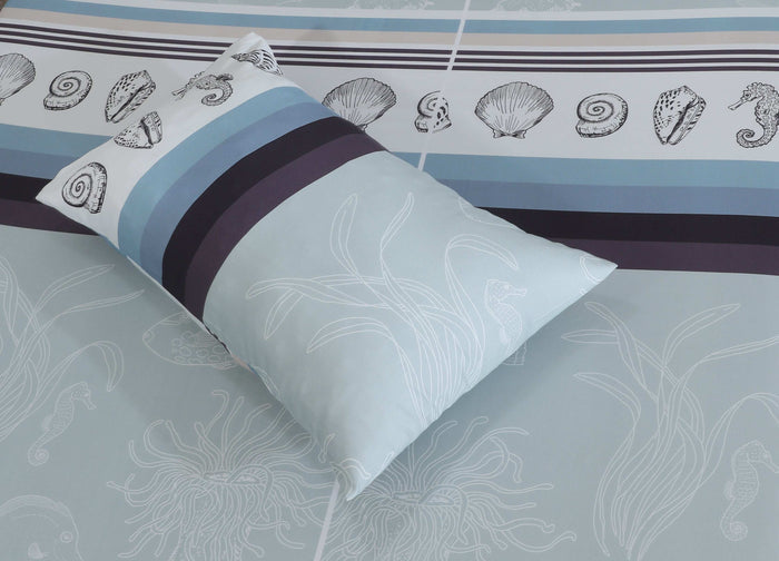 Fitted Double Bed Sheet DS 293 - Nishat Creative Store