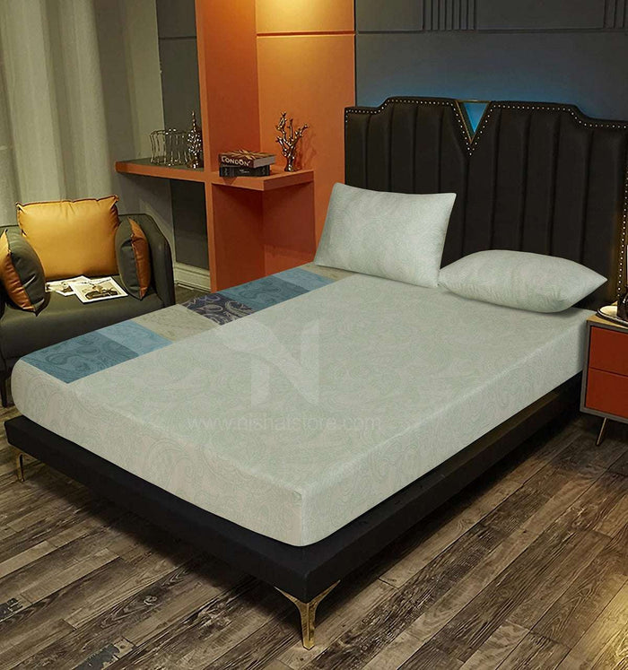 Fitted Double Bed Sheet DS 296 - Nishat Creative Store