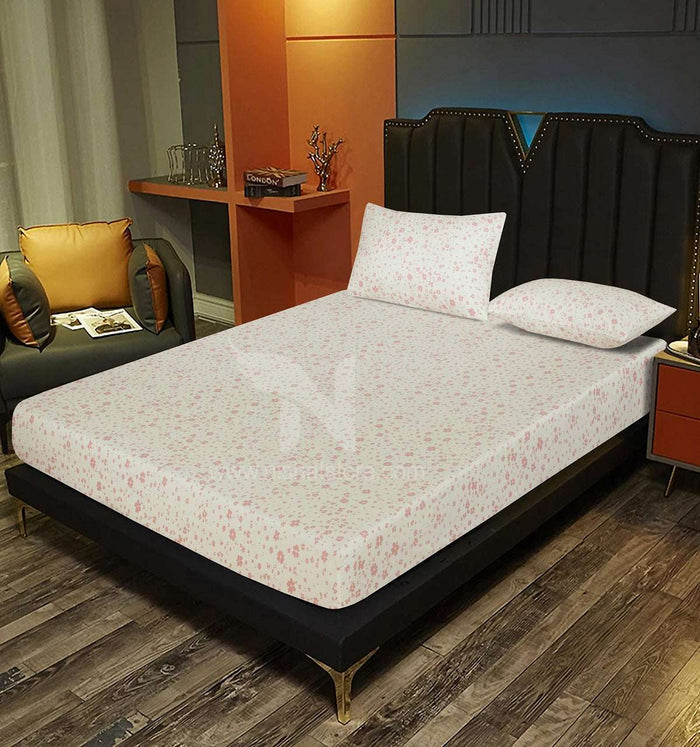Fitted Double Bed Sheet DS 303 - Nishat Creative Store
