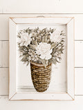 Flower Basket Sign