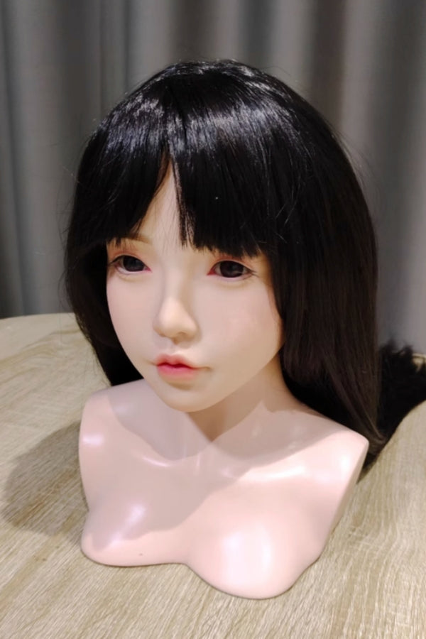 【Free Gift – Not Sold Separately】Sex Doll Head PVC Display Stand