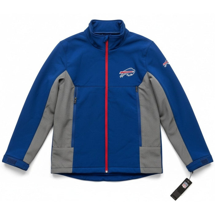 NFL G-III Buffalo Bills winter full-zip jacket in size small, featuring team logo and warm winter fabric.