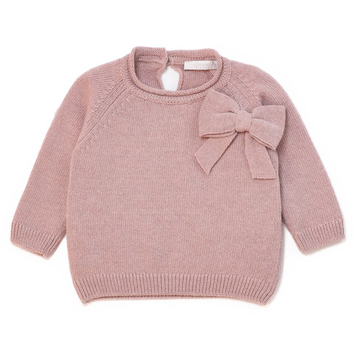 Girl Set Bows Grey
