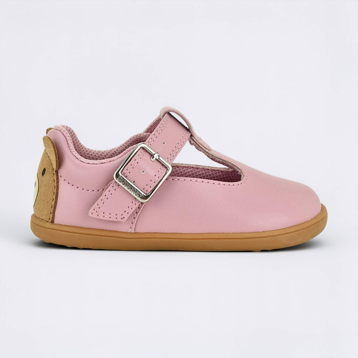 Goodall Pink barefoot toddler shoe - outside