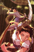 GOTHAM ACADEMY FIRST YEAR #6 CVR B KARL KERSCHL CARD STOCK VAR (OF 6)