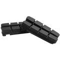 Gray Road Bike Brake Pads for Carbon Wheels