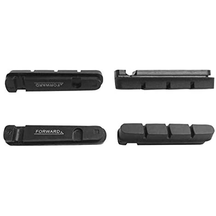 Gray Road Bike Brake Pads for Carbon Wheels