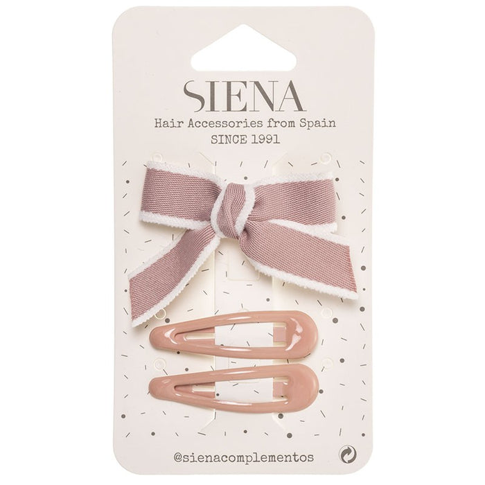 Hair Clips Preppy- 3pc