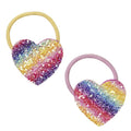 Hair Ties Heart- Set of 2