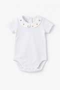 Hand Embroidered Onesie 'Butterflies'