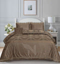 Heavy Palachi Bed Sheet Set 4 Pcs Design 555 - Nishat Creative Store