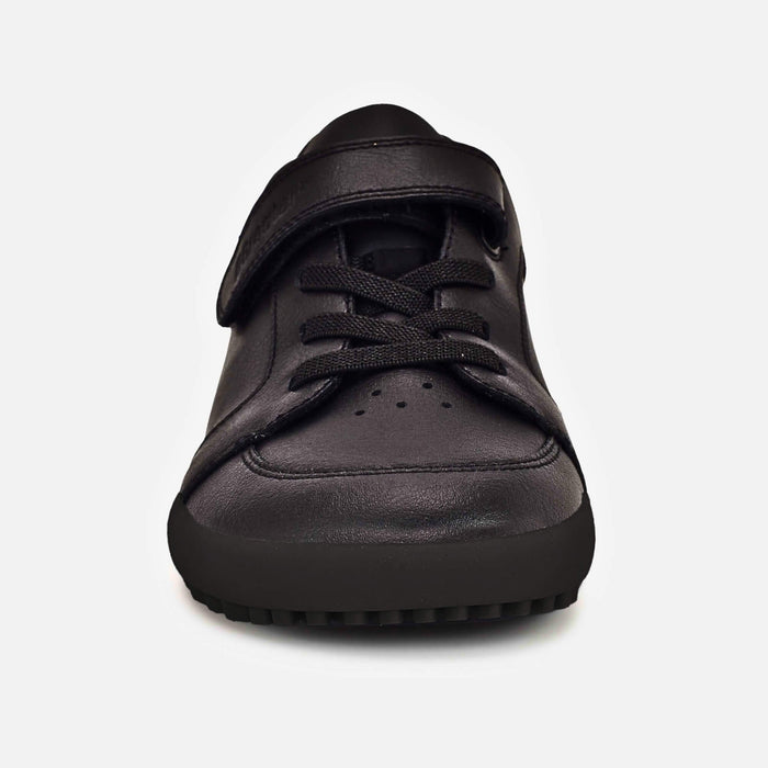 Black Barefoot School Shoe - front