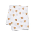 Highland Cow Muslin Swaddle