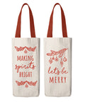 Holiday Wine Bag