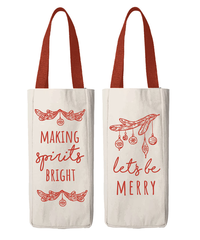 Holiday Wine Bag