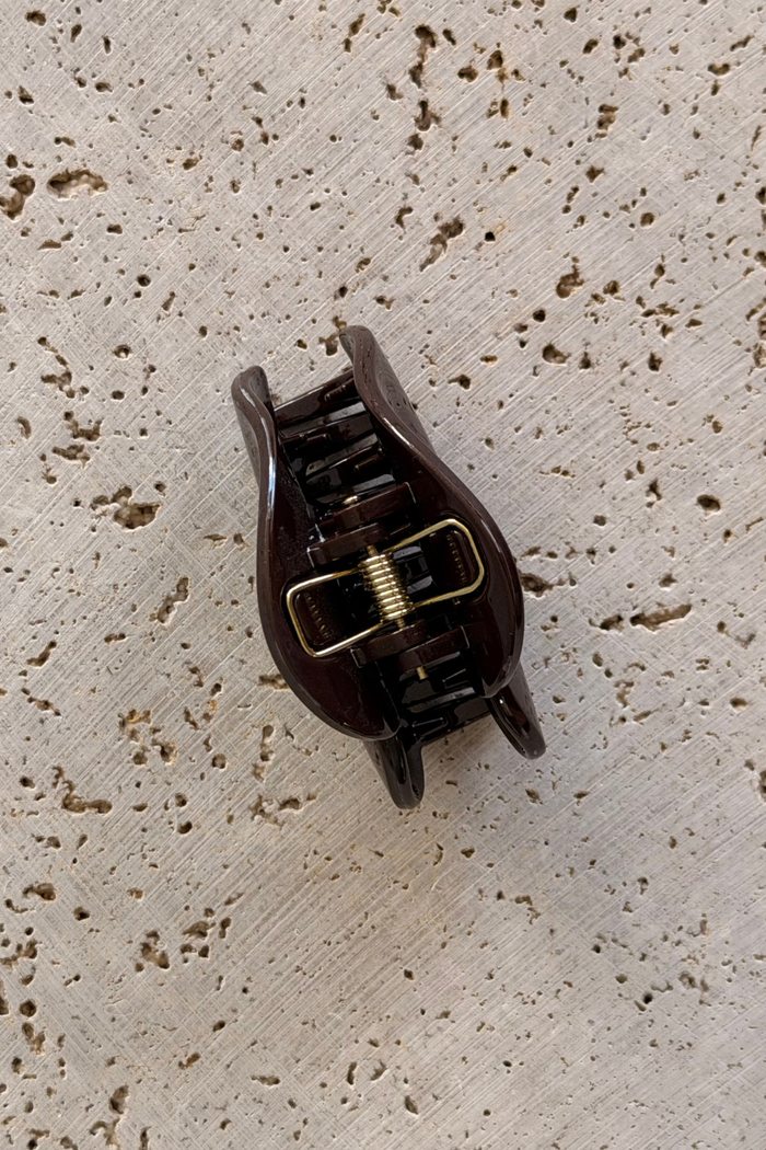 Holly Hair Claw Clip - Choc Shimmer - The Self Styler