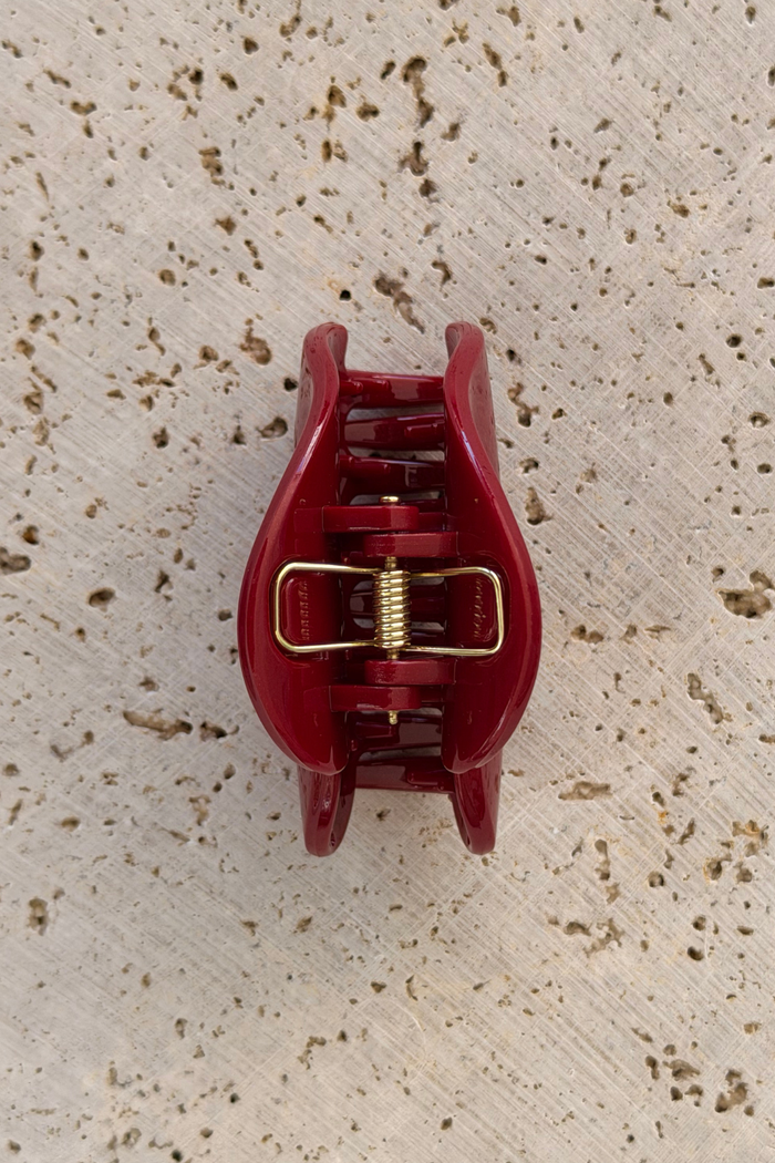 Holly Hair Claw Clip - Sangria Shimmer - The Self Styler