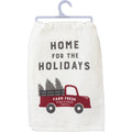 Home For The Holidays- Dish Towel