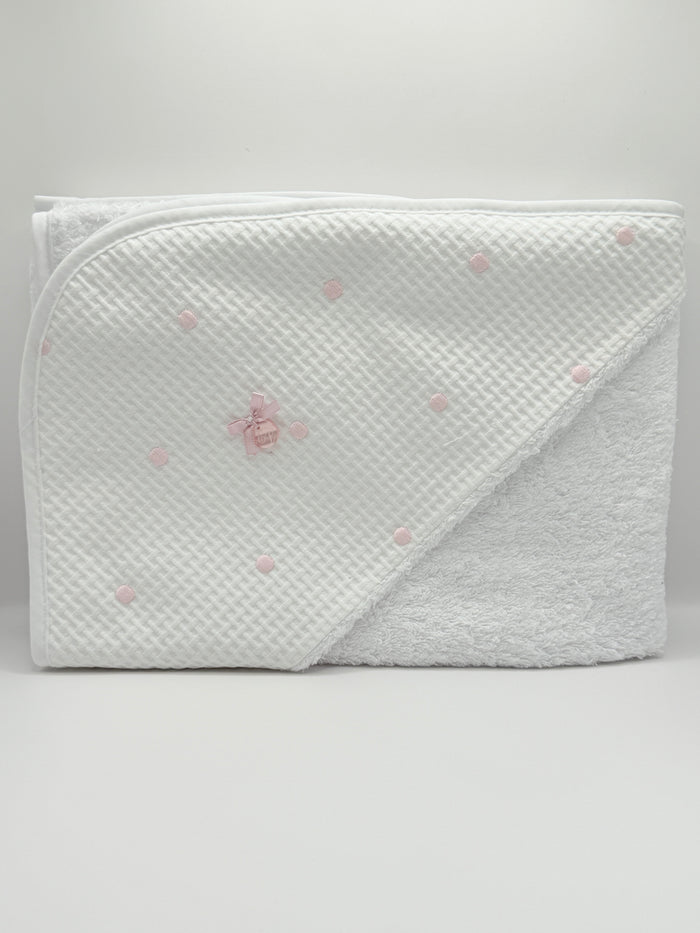 Hooded Towel XL Bopi Pink