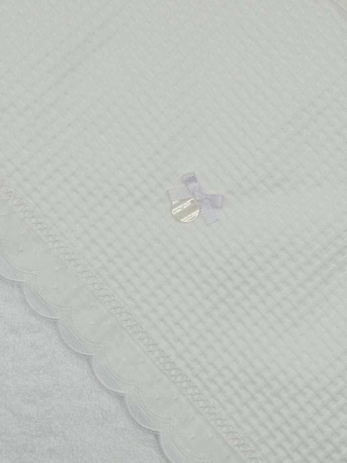Hooded Towel XL Lucia White
