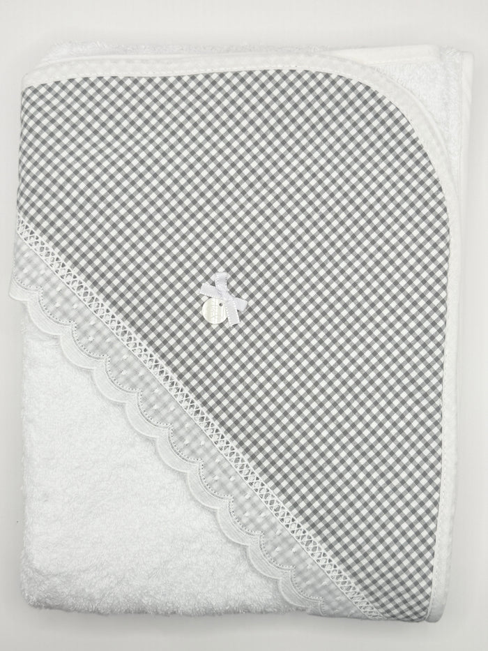 Hooded Towel XL Telmo Grey