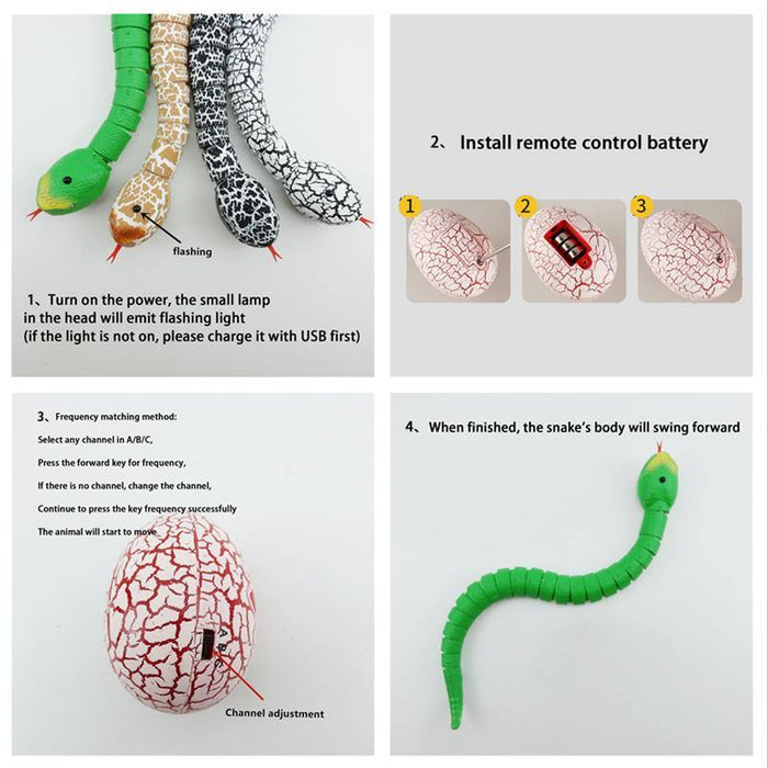 Infrared Remote Control Snake - MY STORE LIVING