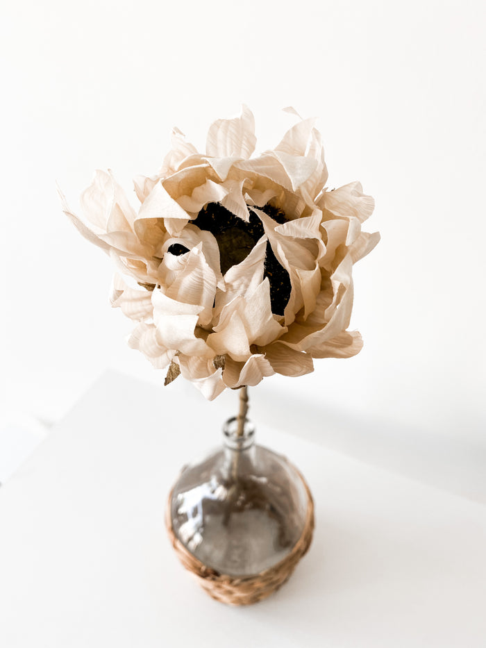 Ivory Sunflower Stem