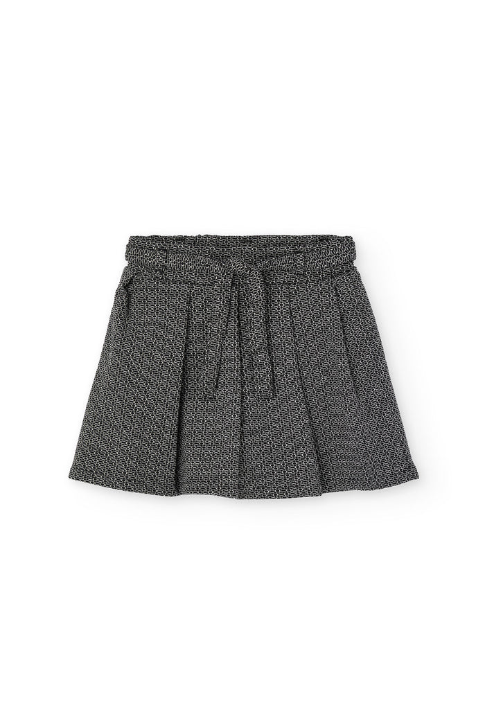 Jacquard Skirt Set