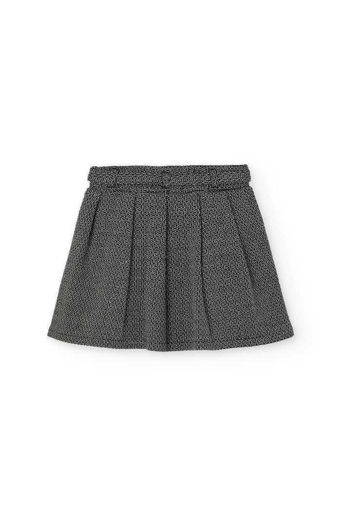 Jacquard Skirt Set